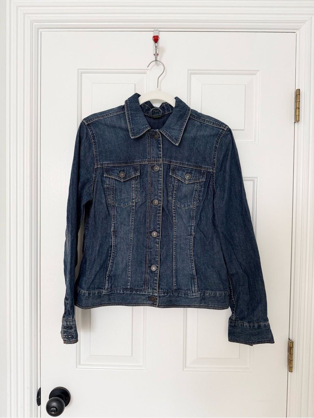 Eddie Bauer Lightweight Denim Jacket Medium